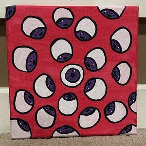 Original Eyeball Painting